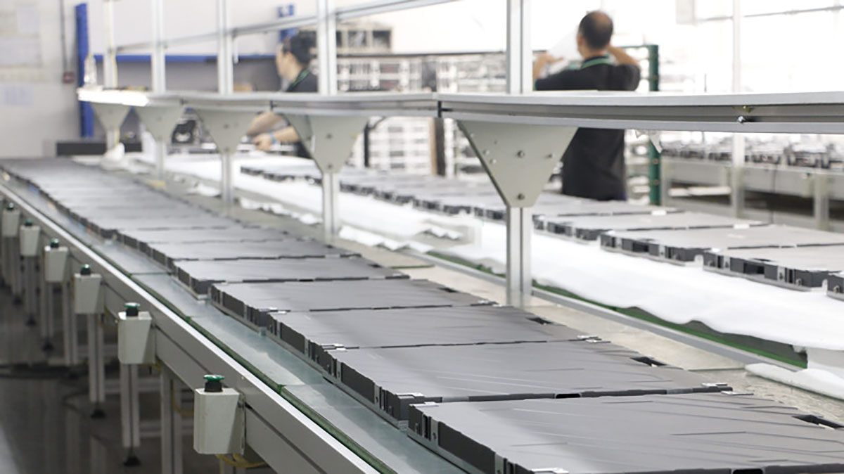 How are LED screens produced